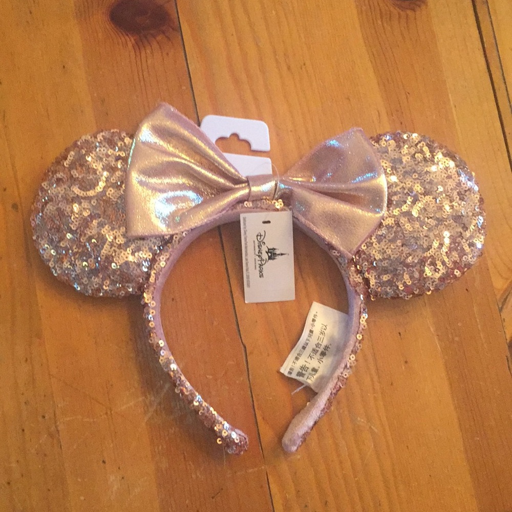 Rose gold Mickey ears